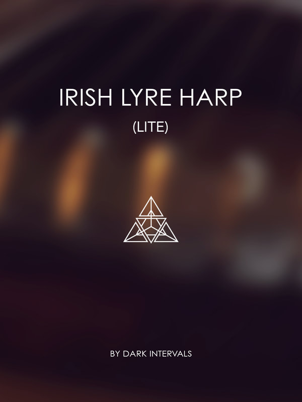 Exotic sounding 10 string lyre harp, free version